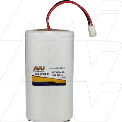 MI Battery Experts ELB-BPW4-4T